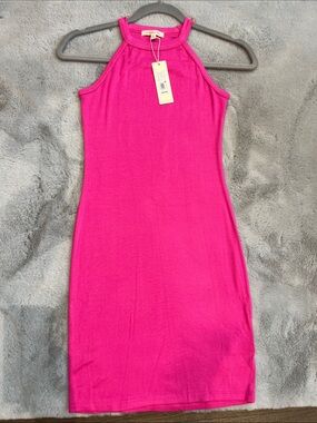 Copper Key XS fuschia tank dress